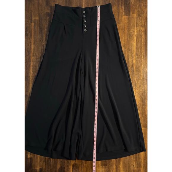 Ett Twa Anthropologie Women’s 30 x 25 Pants Lucerne Wide Leg Crop Flowy Stretch - Picture 11 of 15